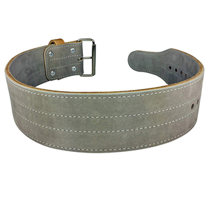 Ceinture de musculation à une seule boucle, en cuir de 13 mm d'épaisseur, pour un soutien maximal, ceinture de compétition pour soulevé de terre, squat et entraînement intensif - Product Image 4
