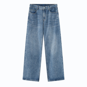Wholesale Jeans Out Wear Denim Jean <b>Pants</b> for women Straight Denim Casual women's Jeans Baggy Oversize - Product Image 4