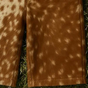 Pantalones Cortos de Cuero de Vaca con Pelo para Hombre, Estilo Vaquero Occidental, Moda Premium, Streetwear, los Más Vendidos - Product Image 5