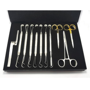 Kit d'instruments chirurgicaux professionnels en acier inoxydable pour la sculpture de la cire dentaire avec logo personnalisé 2026 - Product Image 1