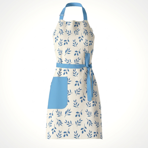 Tablier de cuisine en coton, cadeau pour femmes et hommes, tablier de cuisson réglable avec poches pour les chefs à domicile - Product Image 2