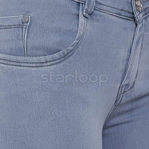 Custom Size Breathable Outdoor Use Women Jeans <b>Pants</b> Top Selling Wholesale 100% Cotton Jeans <b>Pants</b> For Women - Product Image 6