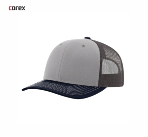 Custom Richardson Mesh Trucker <b>Hat</b> 6-Panel Adjustable Unisex Casual Gray White Breathable Waterproof Embroidery Spring <b>Summer</b> - Product Image 2