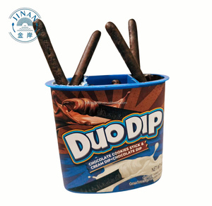 Biscuits coréens en gros personnalisés : Biscuits en coupelles avec <span class=keywords><strong>chocolat</strong></span>, Biscuits en coupelles au <span class=keywords><strong>chocolat</strong></span> 40g, Bâtonnets de biscuits au <span class=keywords><strong>chocolat</strong></span> au lait - Product Image 2