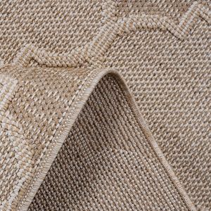 Set di Tappeti LOOM and LUXE Collection 8X10 Crema/Trellis per Interni/Esterni - Product Image 6