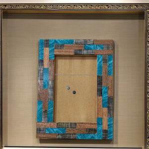 Marco de fotos de resina de madera moderno antiguo de God Grace Overseas decoración de boda elegante con impresión UV para uso doméstico - Product Image 5