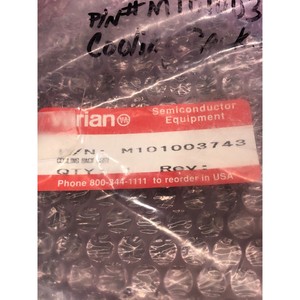 VARIAN M101003743 COOLING BACK ASSY, 156395 - Equipo y piezas de semiconductores de confianza de la marca global Legacy - Product Image 1