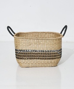 Seagrass woven <b>basket</b> with an open center Handmade <b>Storage</b> <b>Basket</b> Wholesale eco-friendly Made Viet Nam - Product Image 3