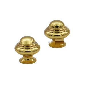 Poignées de tiroir rondes en métal vintage de bonne qualité pour armoires de cuisine, placards et dressings, disponibles au meilleur prix - Product Image 1