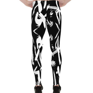 Precio al por Mayor RTS, Leggings de Compresión Sublimados Personalizados de Primera Calidad, Último Diseño, Leggings MMA de Secado Rápido, AS-ML-505 - Product Image 3