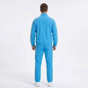 2026 Wholesale Custom Logo Mens Lightweight Polyester <b>Waterproof</b> Breathable <b>Tracksuit</b> 2 Piece Piping Windbreaker <b>tracksuit</b> set's - Product Image 2