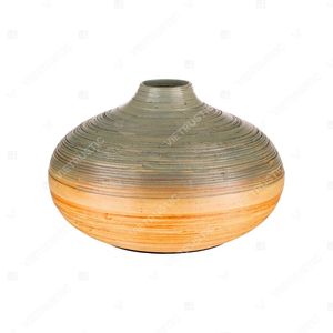 Ensemble de vases Vietrustic en bambou tressé, vases sur pied et vases de table pour la décoration de chambre - Product Image 3