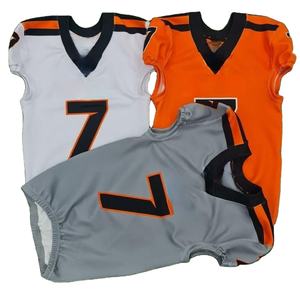Uniformes entièrement personnalisés, respirants, taille sur mesure, confortables, haute qualité, prix raisonnable, uniforme de football américain - Product Image 1