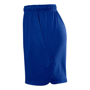 Shorts Bermuda Homme Bleu Uni Taille Élastique Séchage Rapide en Polyester – Style Urbain Décontracté – Meilleures Ventes - Product Image 4