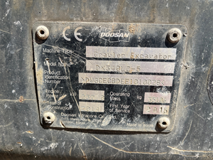 Excavadora Hidráulica sobre Orugas DX340LC-5 2023 con Peso Operativo de 1000 Toneladas para Construcción Pesada - Product Image 6