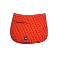 Tapis de selle matelassés en coton pour chevaux avec rembourrage et doublure en polaire – Confort personnalisable