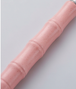 Ensemble de couverts minimalistes en acier inoxydable avec manche rose, cuillère, fourchette, baguettes, passe au lave-vaisselle, couverts de voyage - Product Image 3