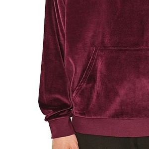 Sudadera con Capucha de Felpa para Hombre, con Bordado e Impresión Digital, Manga Larga, Informal, para Invierno, Color Sólido, a la Moda - Product Image 3