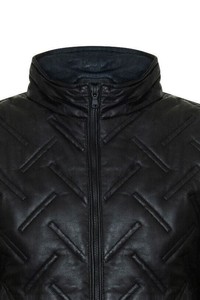 Veste en cuir personnalisée pour motards, en cuir véritable, vêtements d'extérieur tendance, fabrication OEM ODM, service d'échantillonnage disponible - Product Image 6