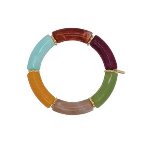 Handmade Resin <b>Bangles</b> with Colorful Artistic Design, Lightweight Fashion Jewelry for Women and Girls, Stylish Statement - Product Image 3