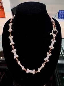 Cadena de Plata 925 al por Mayor con Incrustaciones de Circonitas para Hombre, Estilo Hip Hop, Cadena Cubana de Eslabones de Hueso, Joyería - Product Image 3