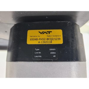 65048-PH52-BCQ2 Vat/1239ที่ใช้เป็นชิ้นส่วนอุปกรณ์เซมิคอนดักเตอร์รุ่นเก่า - Product Image 4