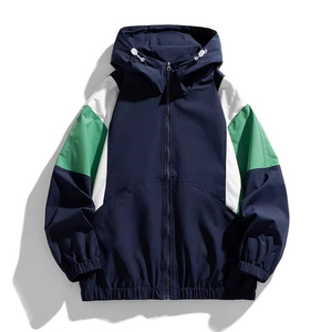 Chaqueta Cortavientos de Nailon y Poliéster de Alta Calidad, Diseño Personalizado OEM, Venta al Por Mayor, Nuevo Estilo, Sin Reseñas - Product Image 1
