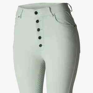 Vêtements équestres de qualité supérieure avec taille élastique, résistants à l'eau, équipement de sport d'extérieur toutes saisons, pantalons d'équitation - Product Image 2