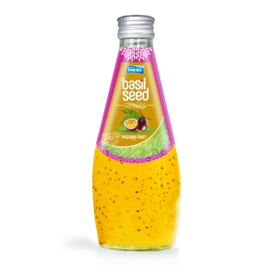 Bebida de Semillas de Albahaca con Sabor Natural, 290 ml, Botella de Vidrio, Bebida Esterilizada, Proveedor de Marca Privada OEM de Vietnam - Product Image 5