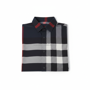 Men's Cuban Collar Shirt Breathable Custom OEM Wholesale - Product Image 6