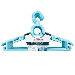 Organisateur de vêtements en plastique PP moulé par injection de haute qualité pour boutiques, salles de bain, avec crochets et rails durables, utilisation multi-vêtements - Product Image 3