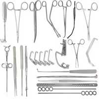 Kit d'instruments chirurgicaux médicaux de base, fournitures médicales, vente chaude 2026, kit d'instruments chirurgicaux d'oreille, nez, gorge (ORL) Salaar pour tonsillectomie