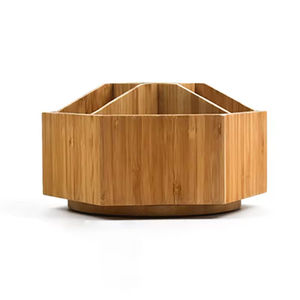 Legend High Quality Simple <b>Desk</b> Wooden Pencil Holder Trays <b>Rustic</b> Wood Bamboo Pen Holders for <b>Office</b> <b>Desk</b> Top Organizer - Product Image 2