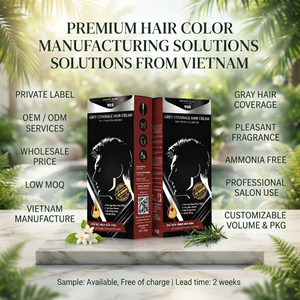 ครีมย้อมผมปิดผมขาวแบบมืออาชีพ ไม่มีแอมโมเนีย ขนาด 50 กรัม-500 กรัม - Product Image 1