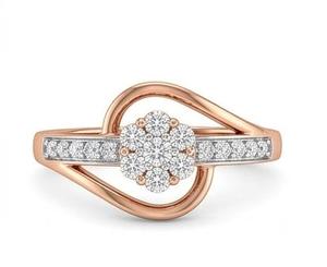 Bague en diamant rose tendance pour femme, idéale pour mariage, fiançailles, fêtes et usage quotidien, disponible au prix export. - Product Image 6