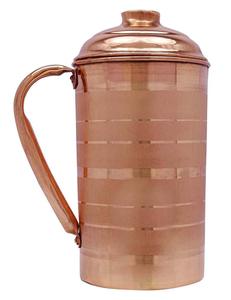 Ayurvedic Copper Pitcher for <b>Drinking</b> Water Storage Daily Use Pure Copper Hammered Water <b>Jug</b> from Indian Supplier - Product Image 5