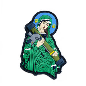 Patch 3D personnalisé en PVC souple, badge en caoutchouc de silicone de haute qualité, logo en relief, transfert thermique, adhésif Velcro pour vêtements, chaussures - Product Image 1