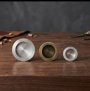 Stainless Steel Modern Recessed <b>Pull</b> <b>Handle</b> Eco-Friendly Durable Invisible Flush Mount <b>Door</b> <b>Handle</b> Dresser Bathroom Living Room - Product Image 3