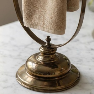 Porta toallas de estilo vintage para encimera, para habitaciones de hotel, habitaciones de huéspedes, estilo real, elegante, duradero, para uso en baño y lavabo. - Product Image 3