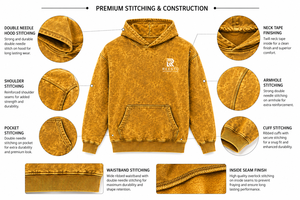 2026 best selling new arrival pullover hoodies comfortable <b>soft</b> heavyweight fleece <b>hoodie</b> sweatshirt stone washed mens hoodies - Product Image 5