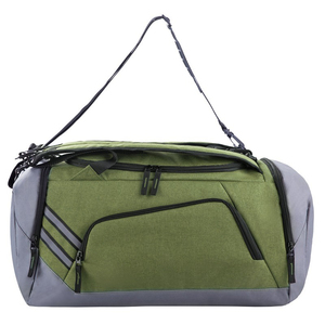 Unisex Waterproof Outdoor Travel Gym <b>Bag</b> Shoe Compartment Customized Color Denim Sport Luggage Polyester Lining Gym <b>Bags</b> - Product Image 6