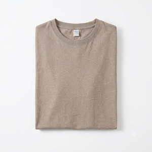 เสื้อยืดพิมพ์ลายผู้ชาย แขนสั้นลำลอง ผ้าฝ้าย 100% สกรีนโลโก้ได้ คอกลม ขายส่ง เสื้อยืดแฟชั่น - Product Image 5