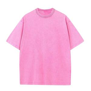 Custom Heavyweight Acid Wash Oversized Rhinestone Graphic Tee Vintage Drop Shoulder Cotton Hip Hop Streetwear T <b>Shirt</b> <b>Men</b> - Product Image 5