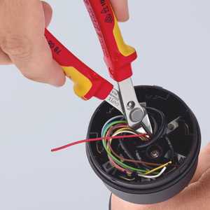 Pince coupante diagonale Super Knips ISO 1000V, pince coupante pour câbles Knipex 7806125 125 mm 5 Electronics Super Knips 1000V Ins - Product Image 2
