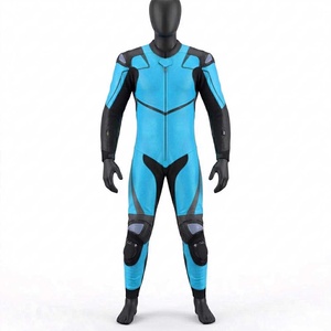 Traje de Motociclismo de Cuero Personalizado, Transpirable, Impermeable y Resistente al Viento, para Adultos Unisex - Product Image 1