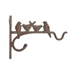 Porte-manteau mural rustique et élégant en bois massif, organisateur d'entrée avec crochets métalliques industriels pour vestes, chapeaux et clés - Product Image 1