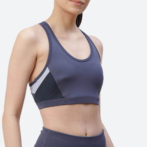 OEM Customized High Support Sports Bra for Adults Direct Factory Supplier Women's Simple Style Sports Bra for Sale - Product Image 6