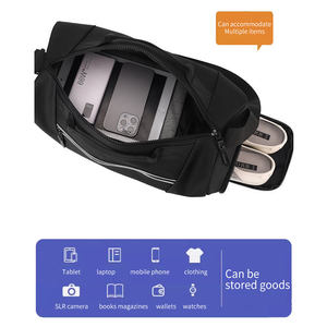 Sac de sport de luxe de nouvelle conception, grande capacité, imperméable, pour hommes, sac à dos de voyage, vente en gros directe usine - Product Image 3