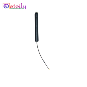 Antenne en caoutchouc 2,4 GHz 3dBi de qualité supérieure, vente chaude, avec câble de 1,13 mm (L-10CM) + connecteur UFL ETEILY, fabriquée en Inde - Product Image 2