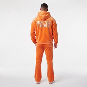 Men's Velvet <b>Tracksuit</b> Set Hoodie Pants Custom Printed <b>Velour</b> <b>Tracksuits</b> Men Loose Fit Velvet Winter Track Suit Mens - Product Image 2